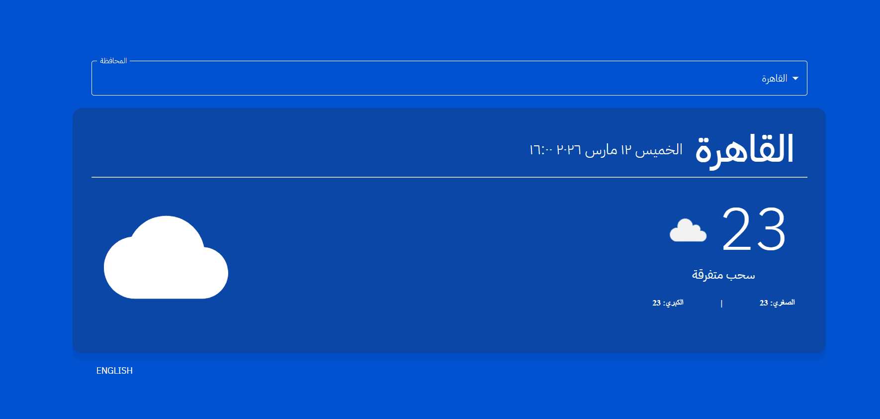 Egypt Weather